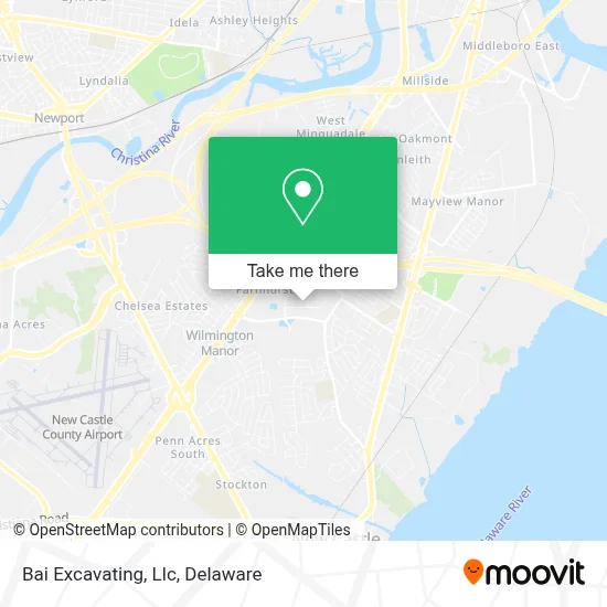 Bai Excavating, Llc map