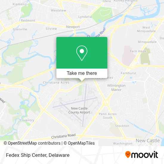 Fedex Ship Center map