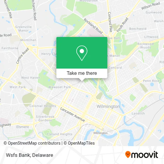 Wsfs Bank map
