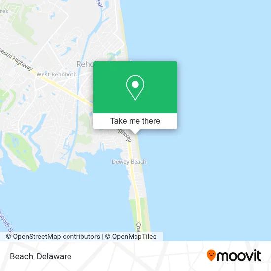 Beach map