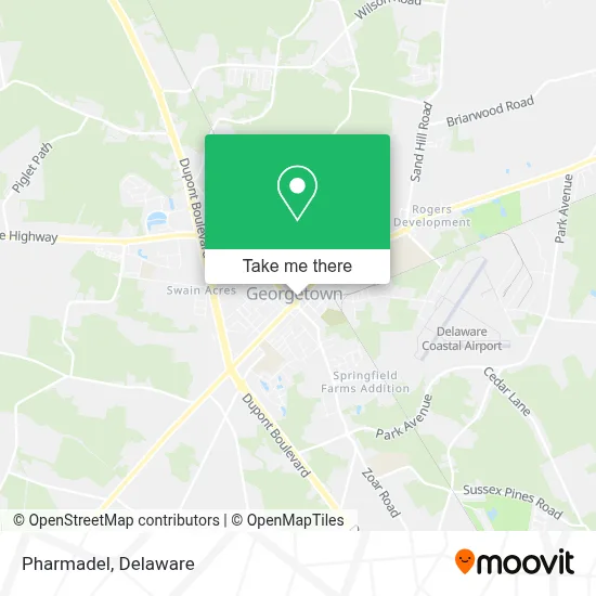 Pharmadel map
