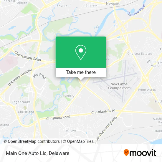 Main One Auto Llc map
