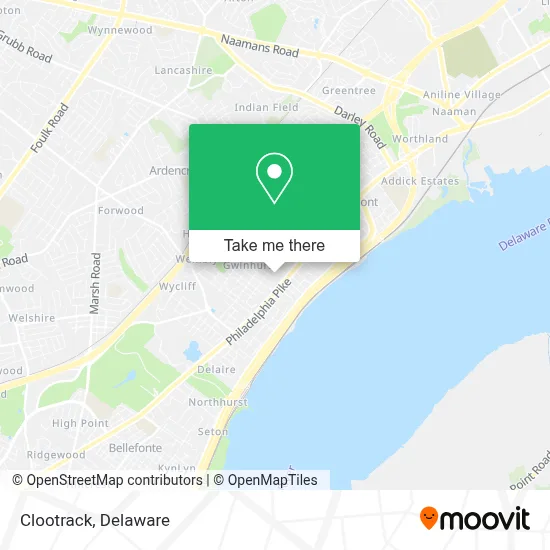 Clootrack map