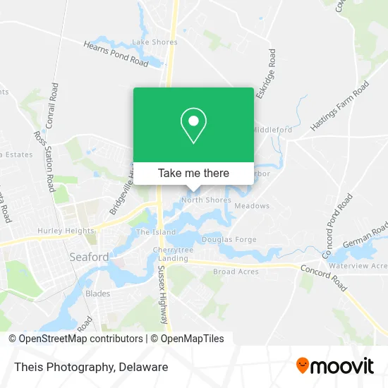 Theis Photography map