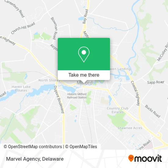 Marvel Agency map