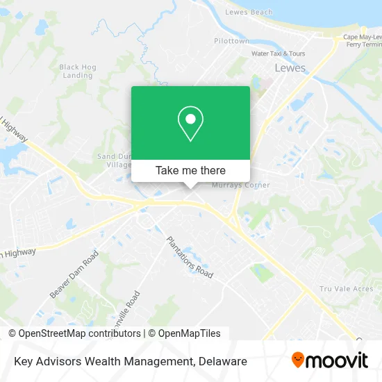Key Advisors Wealth Management map