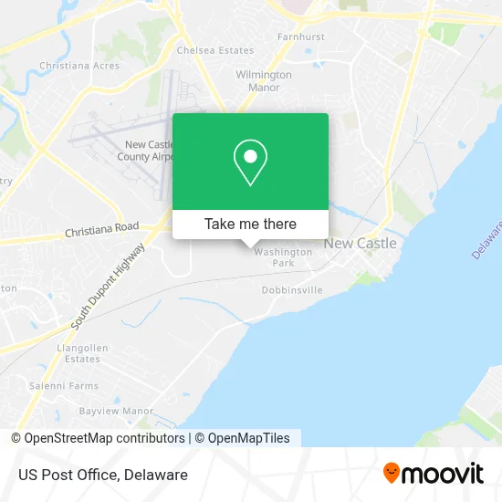 Us Post Office map