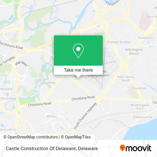 Castle Construction Of Delaware map