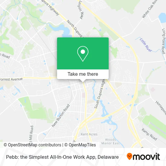 Pebb: the Simplest All-In-One Work App map