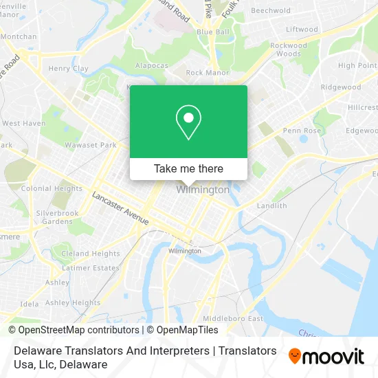 Delaware Translators And Interpreters | Translators Usa, Llc map