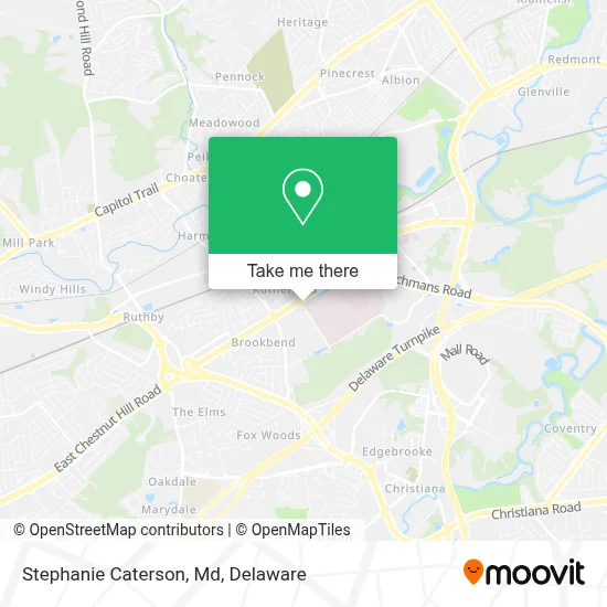 Stephanie Caterson, Md map