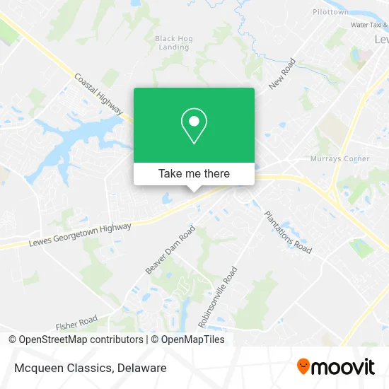 Mcqueen Classics map