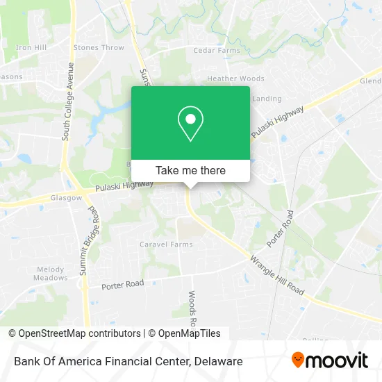 Bank Of America Financial Center map