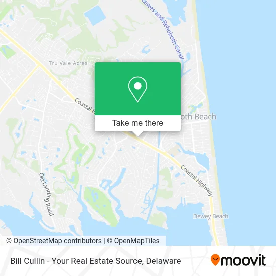 Bill Cullin - Your Real Estate Source map