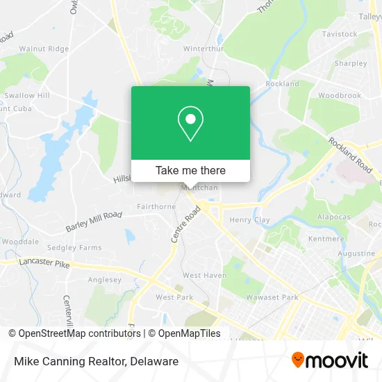 Mike Canning Realtor map
