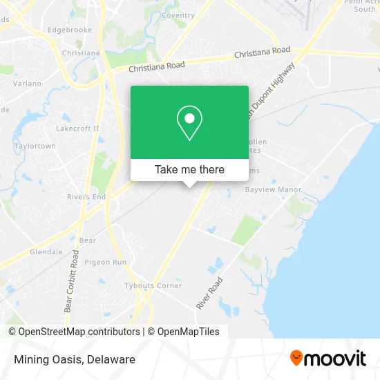 Mining Oasis map