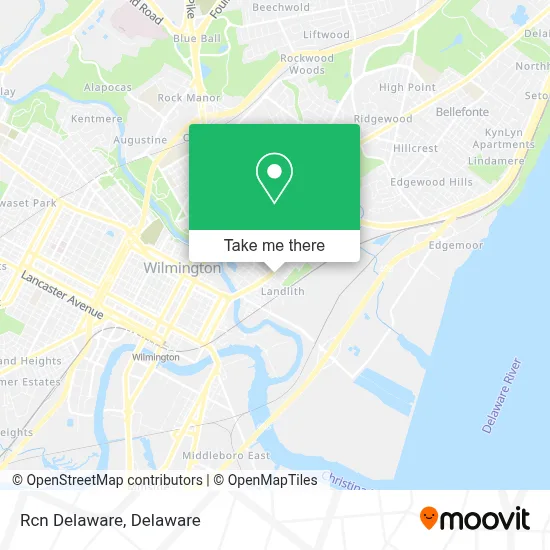 Rcn Delaware map