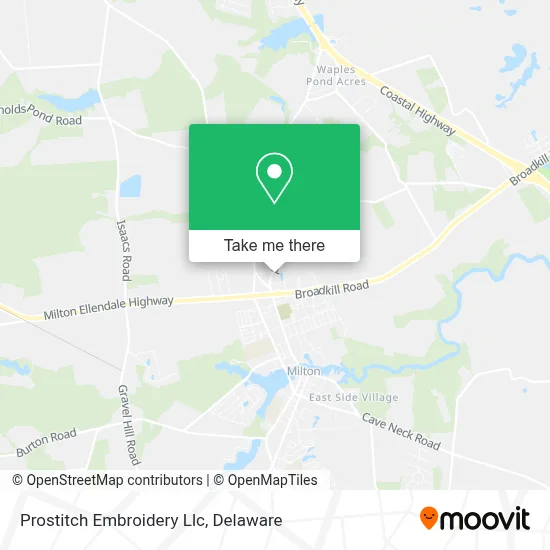 Prostitch Embroidery Llc map