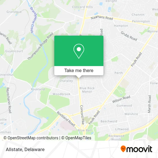 Allstate map
