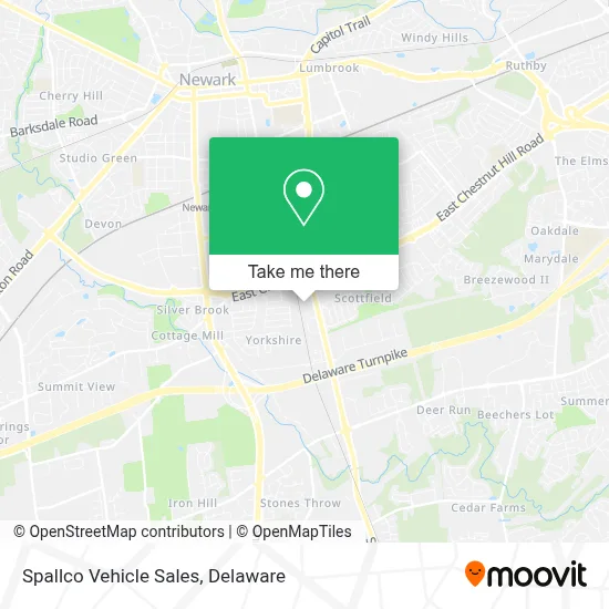 Spallco Vehicle Sales map