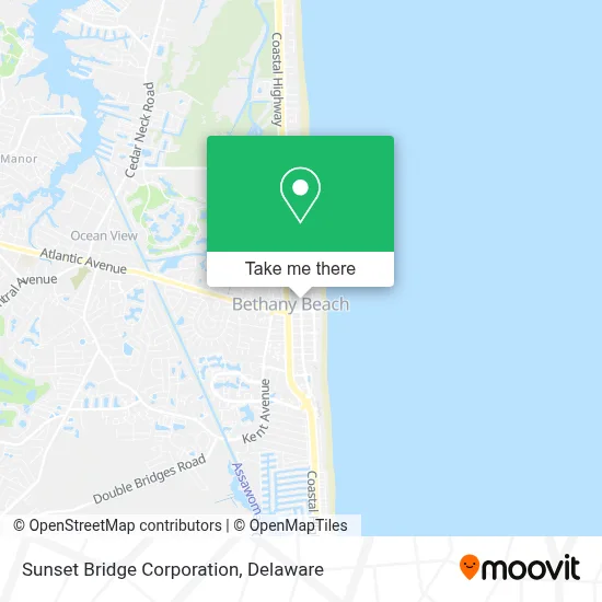 Sunset Bridge Corporation map