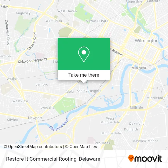 Restore It Commercial Roofing map