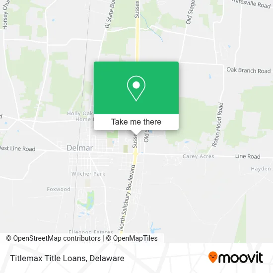 Titlemax Title Loans map