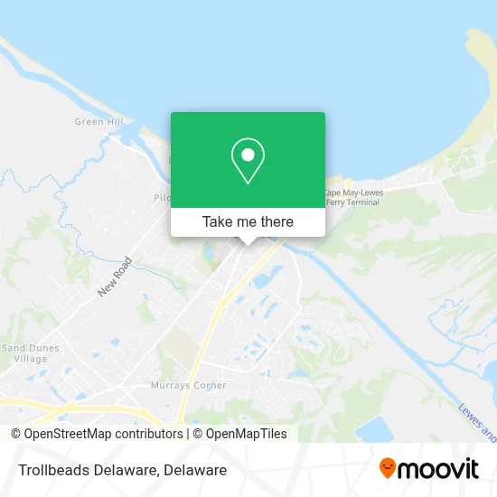 Trollbeads Delaware map