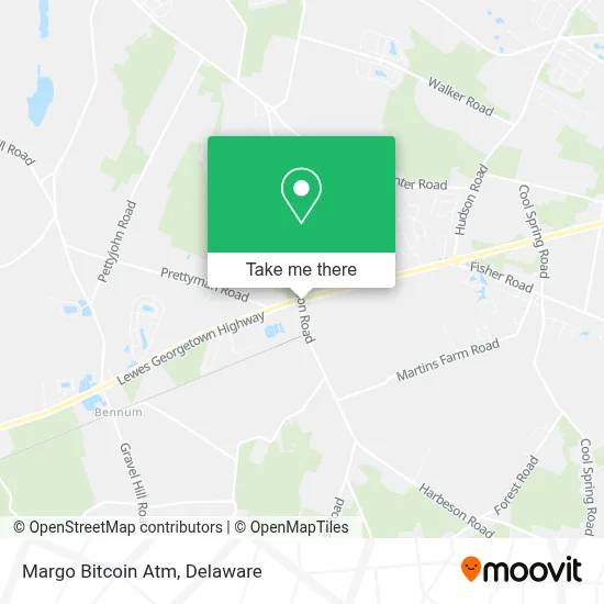Margo Bitcoin Atm map