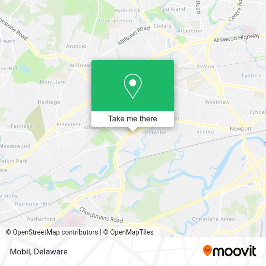 Mobil map