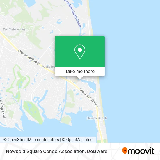 Newbold Square Condo Association map