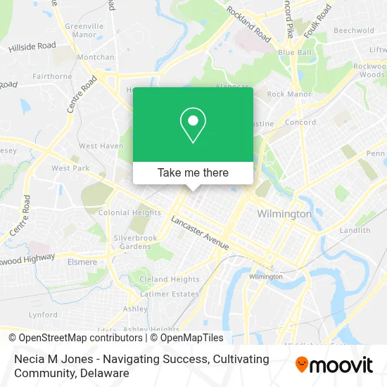 Necia M Jones - Navigating Success, Cultivating Community map