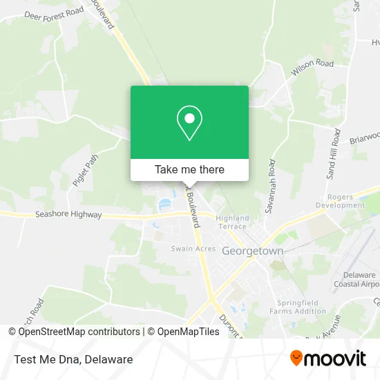 Test Me Dna map