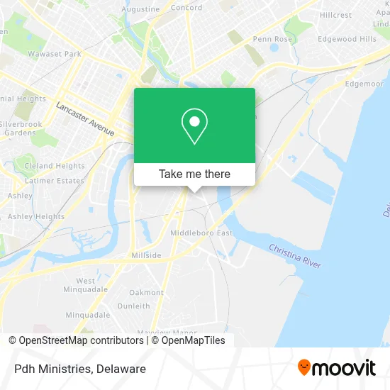 Pdh Ministries map