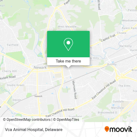 Vca Animal Hospital map