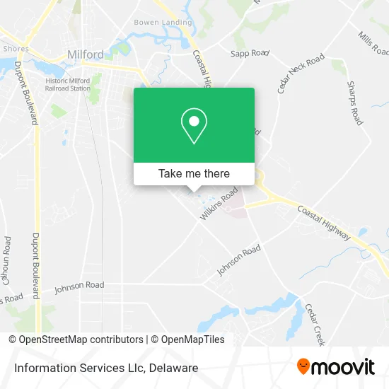 Information Services Llc map