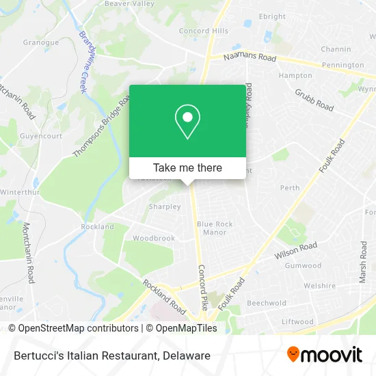 Bertucci's Italian Restaurant map