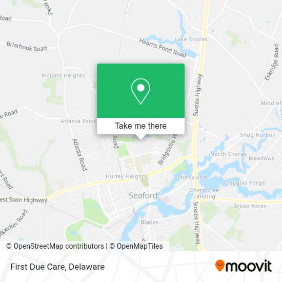 First Due Care map
