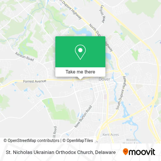 St. Nicholas Ukrainian Orthodox Church map