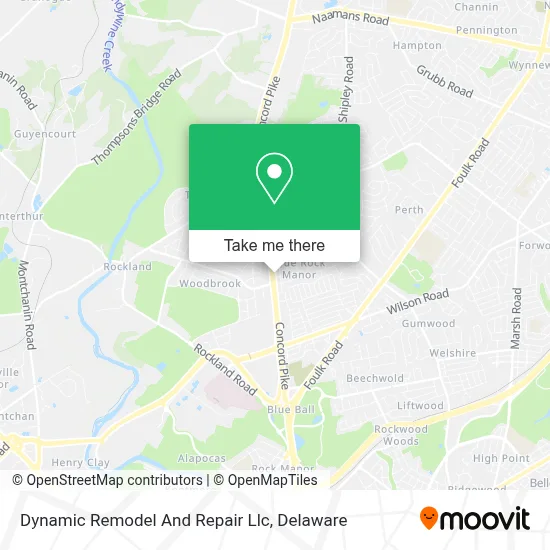 Dynamic Remodel And Repair Llc map