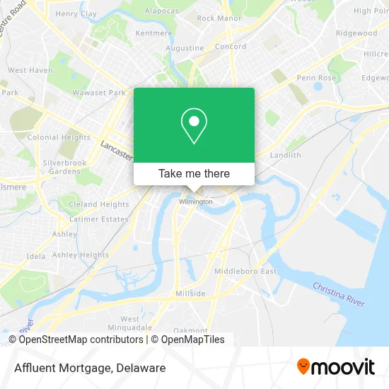 Affluent Mortgage map