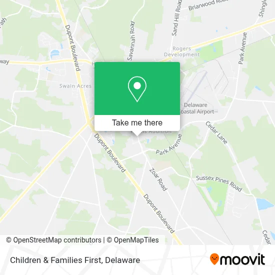 Children & Families First map