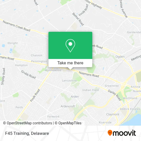 F45 Training map