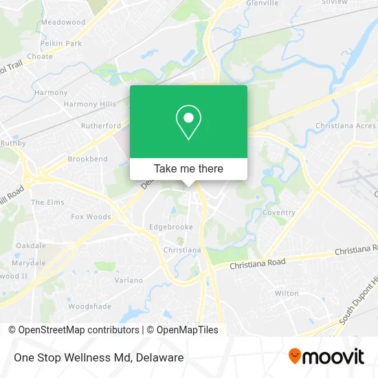 One Stop Wellness Md map