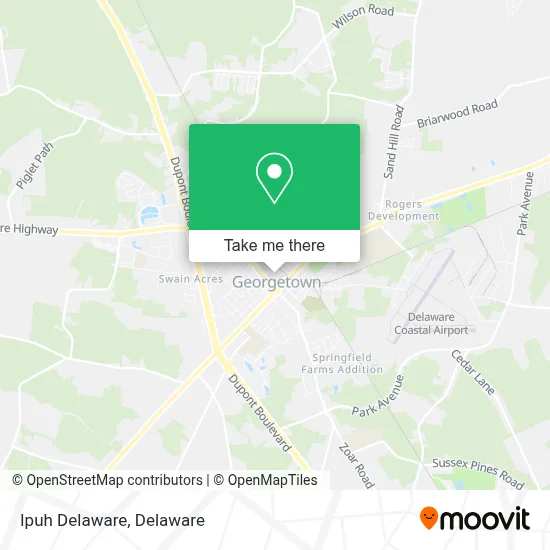 Ipuh Delaware map