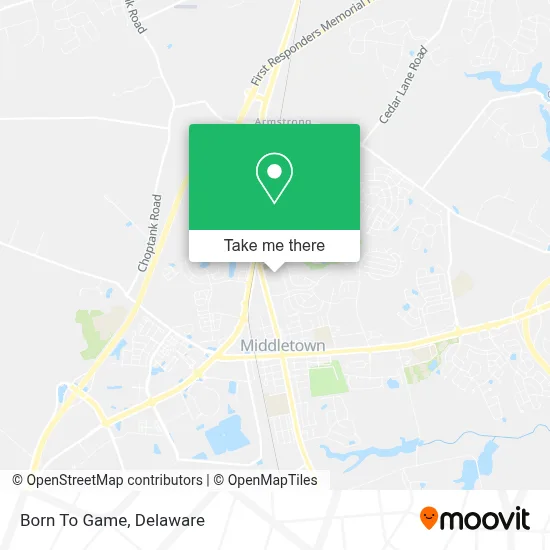 Born To Game map