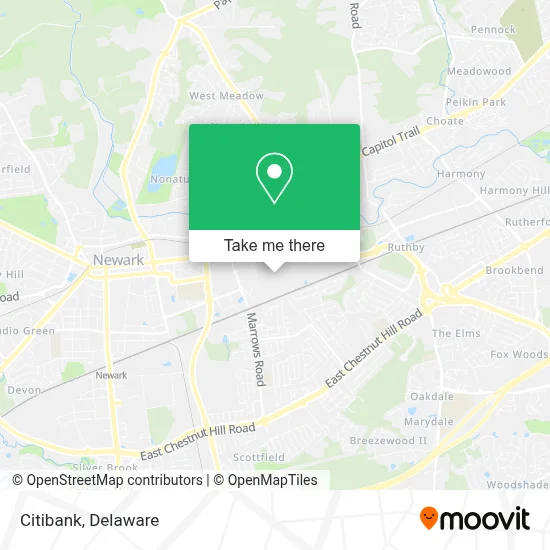 Citibank map