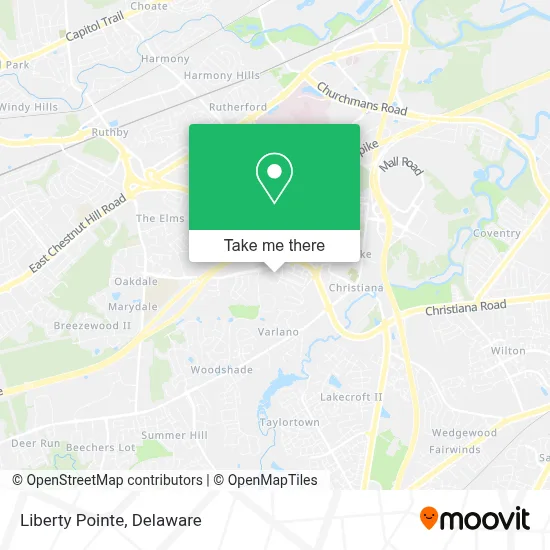 Liberty Pointe map