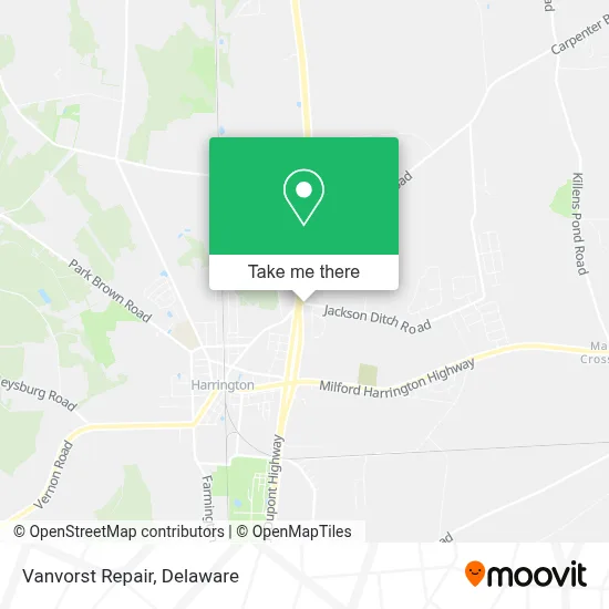 Vanvorst Repair map
