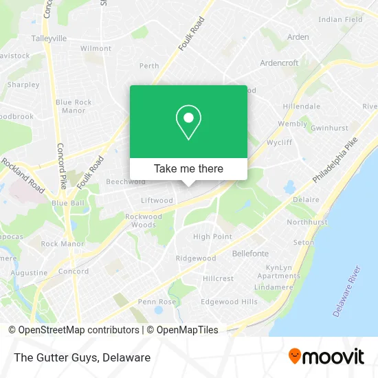 The Gutter Guys map